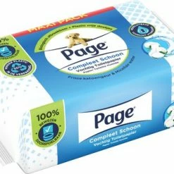 Page Vochtig Toiletpapier - 6 X 74 Stuks - Compleet Schoon Maxi Vochtig Wc Papier - Voordeelverpakking -SolisVac Plus Shop 550x321 3