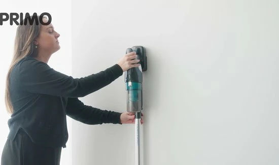 PRIMO Stofzuiger Zonder Zak PR501SV - 3-in-1 Steelstofzuiger Draadloos - Kruimelzuiger - HEPA Filter - Grijs/Blauw 2 PRIMO Stofzuiger Zonder Zak PR501SV - 3-in-1 Steelstofzuiger Draadloos - Kruimelzuiger - HEPA Filter - Grijs/Blauw - Afbeelding 2