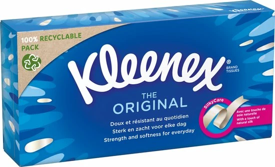 Kleenex Tissues - The Original - Voordeelverpakking - 12 X 72 Stuks = 864 Zakdoekjes 4 Kleenex Tissues - The Original - Voordeelverpakking - 12 X 72 Stuks = 864 Zakdoekjes - Afbeelding 4