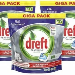 Dreft All In One Platinum - 270 Stuks - Vaatwastabletten - Jaarbox - Voordeelverpakking