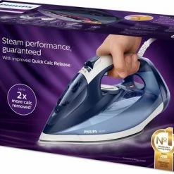 Philips Azur GC4556/20 - Stoomstrijkijzer - Blauw/Wit 9 Philips Azur GC4556/20 - Stoomstrijkijzer - Blauw/Wit -SolisVac Plus Shop 550x346 1