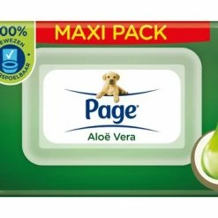 Page Vochtig Toiletpapier - 6 X 74 Stuks - Aloë Vera Maxi Vochtig Wc Papier - Voordeelverpakking 25 Page Vochtig Toiletpapier - 6 X 74 Stuks - Aloë Vera Maxi Vochtig Wc Papier - Voordeelverpakking -SolisVac Plus Shop 550x349 3