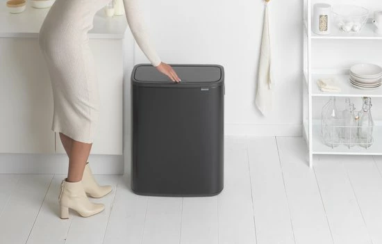 Brabantia Bo Touch Bin Prullenbak - 60 L - Matt Black 6 Brabantia Bo Touch Bin Prullenbak - 60 L - Matt Black - Afbeelding 6