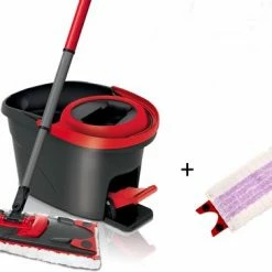 Vileda UltraMax TURBO - Pedaalsysteem + 1 Sensitive Navulling Voor Delicate Vloeren