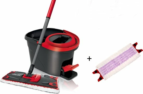 Vileda UltraMax TURBO - Pedaalsysteem + 1 Sensitive Navulling Voor Delicate Vloeren 1 Vileda UltraMax TURBO - Pedaalsysteem + 1 Sensitive Navulling Voor Delicate Vloeren