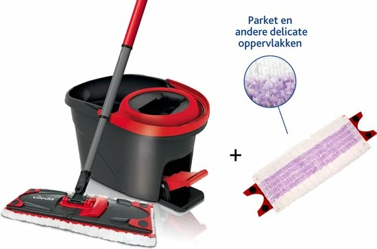 Vileda UltraMax TURBO - Pedaalsysteem + 1 Sensitive Navulling Voor Delicate Vloeren 20 Vileda UltraMax TURBO - Pedaalsysteem + 1 Sensitive Navulling Voor Delicate Vloeren - Afbeelding 20