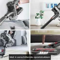 Steelstofzuiger Draadloos 200Watt Met 4 Verschillende Opzetstukken (draadloze Stofzuiger) Zedar S600 16 Steelstofzuiger Draadloos 200Watt Met 4 Verschillende Opzetstukken (draadloze Stofzuiger) Zedar S600 -SolisVac Plus Shop 550x365