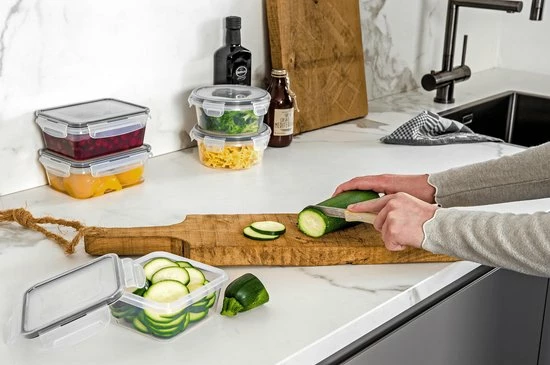 Vershoudbakjes - Meal Prep Bakjes - Lunchbox - Diepvriesbakjes - Vershouddoos - Vershoudbakjes Set - Plastic Bakjes - Voedselcontainer - Magnetron Bakjes Met Deksel - 16 Stuks - BPA Vrij - Stosh 6 Vershoudbakjes - Meal Prep Bakjes - Lunchbox - Diepvriesbakjes - Vershouddoos - Vershoudbakjes Set - Plastic Bakjes - Voedselcontainer - Magnetron Bakjes Met Deksel - 16 Stuks - BPA Vrij - Stosh - Afbeelding 6