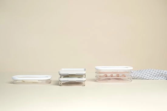 Mepal – Koelkastdoos Omnia Vleeswaren 3-laags – Nordic Green – Vleeswarendoos Koelkast – Vershoudbakjes – Makkelijk Stapelbaar – Houdt Vleeswaren Vers – Lucht En- Aromadicht 5 Mepal – Koelkastdoos Omnia Vleeswaren 3-laags – Nordic Green – Vleeswarendoos Koelkast – Vershoudbakjes – Makkelijk Stapelbaar – Houdt Vleeswaren Vers – Lucht En- Aromadicht - Afbeelding 5