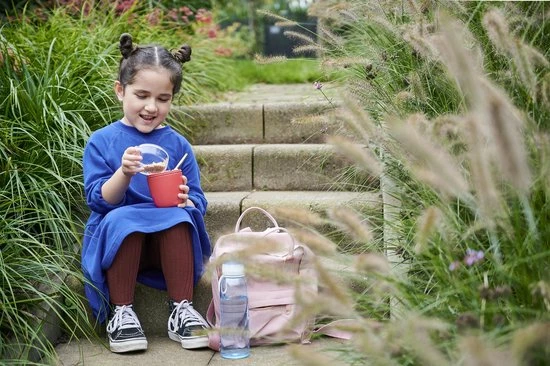 Mepal – Lunchpot Ellipse Mini – Praktische Muesli Beker To Go – Nordic Pink – Geschikt Voor Vriezer, Magnetron En Vaatwasser. 5 Mepal – Lunchpot Ellipse Mini – Praktische Muesli Beker To Go – Nordic Pink – Geschikt Voor Vriezer, Magnetron En Vaatwasser. - Afbeelding 5