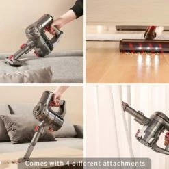 Swiss Pro+ Snoerloze Steelstofzuiger V12 Steelstofzuigers Steelstofzuiger Draadloos Met Kruimeldief Turbo Stand Led Verlichting In Mondstuk Sterke Zuigkracht Draadloos Zonder Zak 4In1! Inclusief Muurbeugel Purple Edition 2022 Zwitsers Kwaliteit -SolisVac Plus Shop 550x366 163