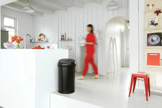 Brabantia Touch Bin Prullenbak - 60 L - Matt Black 7 Brabantia Touch Bin Prullenbak - 60 L - Matt Black - Afbeelding 7