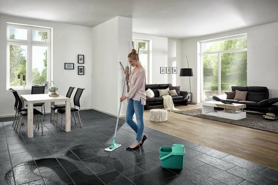 Leifheit Combi Clean Vloerwisser Xl - Compleet Systeem - Micro Duo - 42 Cm Wisbreedte 4 Leifheit Combi Clean Vloerwisser Xl - Compleet Systeem - Micro Duo - 42 Cm Wisbreedte - Afbeelding 4