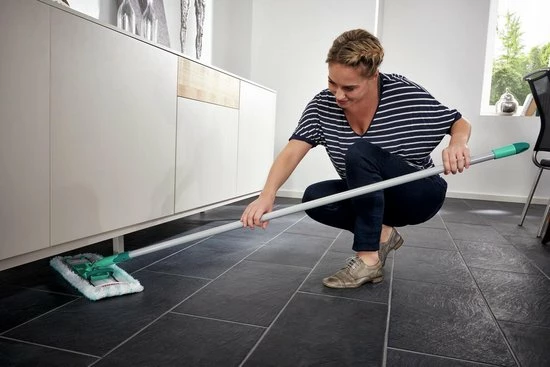 Leifheit Profi Vloerwisser Xl - 42 Cm Met Stalen Steel (140 Cm) Micro Duo 3 Leifheit Profi Vloerwisser Xl - 42 Cm Met Stalen Steel (140 Cm) Micro Duo - Afbeelding 3