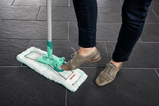 Leifheit Profi Vloerwisser Xl - 42 Cm Met Stalen Steel (140 Cm) Micro Duo 4 Leifheit Profi Vloerwisser Xl - 42 Cm Met Stalen Steel (140 Cm) Micro Duo - Afbeelding 4