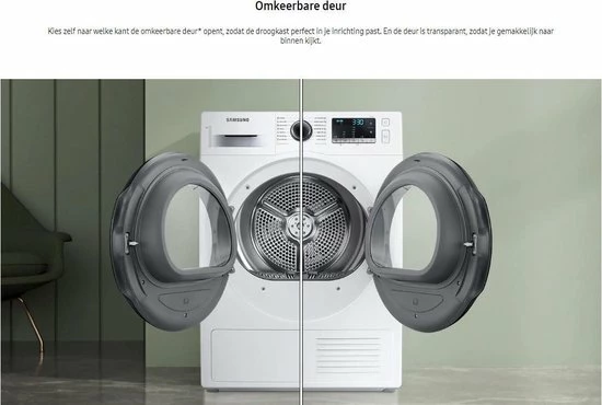 Samsung DV91TA240AE - Warmtepompdroger - Quick Dry 6 Samsung DV91TA240AE - Warmtepompdroger - Quick Dry - Afbeelding 6