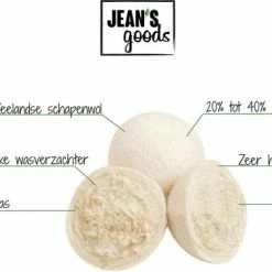 Jean's Goods Drogerballen - Droogballen - Wasdrogerballen - Wasdroger Ballen - Wasbol - Wasbollen - Wasballen - Energiebesparende Producten - Energiebesparend - Duurzaam Cadeau - RWS Wol - Zero Waste - Wasverzachter - Beige - 6 Stuks 9 Jean's Goods Drogerballen - Droogballen - Wasdrogerballen - Wasdroger Ballen - Wasbol - Wasbollen - Wasballen - Energiebesparende Producten - Energiebesparend - Duurzaam Cadeau - RWS Wol - Zero Waste - Wasverzachter - Beige - 6 Stuks -SolisVac Plus Shop 550x375 1