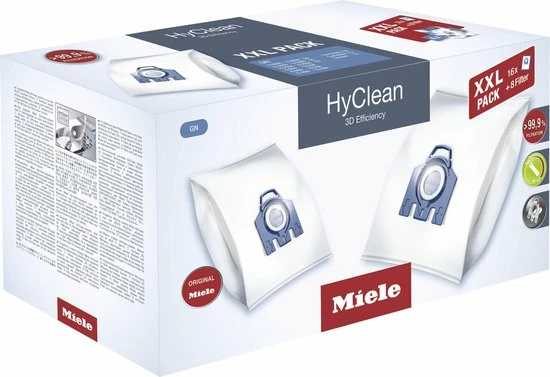 Miele HyClean 3D Efficiency GN XXL-pack - Stofzuigerzakken - 16 Stuks 6 Miele HyClean 3D Efficiency GN XXL-pack - Stofzuigerzakken - 16 Stuks - Afbeelding 6