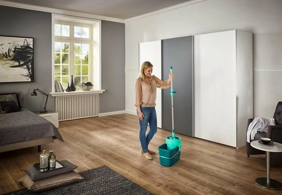 Leifheit Clean Twist Vloerwisser M - 33 Cm - Compleet Systeem - 33 Cm Wisbreedte - 6 Liter Emmer 12 Leifheit Clean Twist Vloerwisser M - 33 Cm - Compleet Systeem - 33 Cm Wisbreedte - 6 Liter Emmer - Afbeelding 12