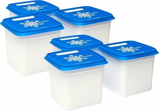 Amuse® | Diepvriesdoos Alaska 1200ml | 6 Stuks | Bewaardoos 1 Amuse® | Diepvriesdoos Alaska 1200ml | 6 Stuks | Bewaardoos