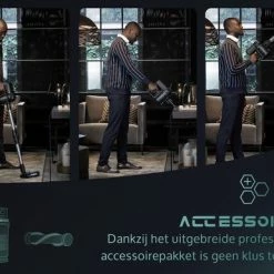 JAP Appliances JAP Cyclone C3 - 4in1 Steelstofzuiger - Met Dweilfunctie - Anti-allergie - Snoerloos - Stofzuiger Zonder Zak 19 JAP Appliances JAP Cyclone C3 - 4in1 Steelstofzuiger - Met Dweilfunctie - Anti-allergie - Snoerloos - Stofzuiger Zonder Zak -SolisVac Plus Shop 550x385 4