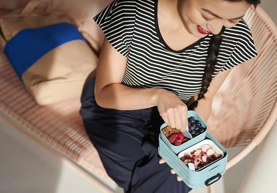 Mepal – Bento Lunchbox Take A Break Midi- Inclusief Bento Box – Nordic Pink – Lunchbox Voor Volwassenen 4 Mepal – Bento Lunchbox Take A Break Midi- Inclusief Bento Box – Nordic Pink – Lunchbox Voor Volwassenen - Afbeelding 4