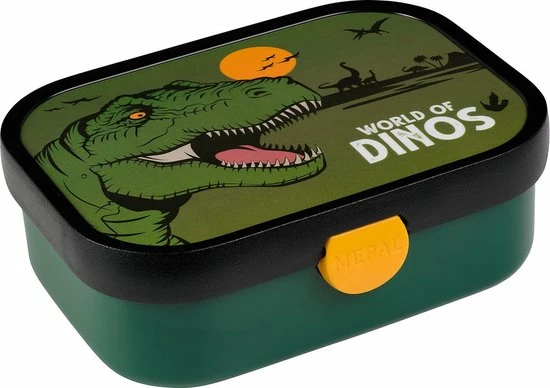 Mepal – Lunchset Campus (sb + Lb) – Schoolbeker En Broodtrommel Voor Kinderen – Dino – Bento Box - Lekvrij 2 Mepal – Lunchset Campus (sb + Lb) – Schoolbeker En Broodtrommel Voor Kinderen – Dino – Bento Box - Lekvrij - Afbeelding 2