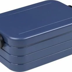 Mepal - Lunchbox Take A Break Midi – Geschikt Voor 4 Boterhammen – Nordic Denim – Lunchbox Voor Volwassenen