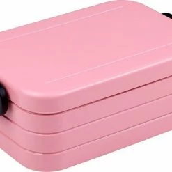 Mepal - Lunchbox Take A Break Midi – Geschikt Voor 4 Boterhammen – Nordic Pink – Lunchbox Voor Volwassenen