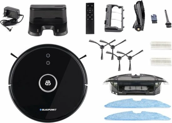 Blaupunkt Bluebot XTREME BPK-VCBB1XTE - Robotstofzuiger Met Dweilfunctie - Laser Navigatie - 3000Pa 19 Blaupunkt Bluebot XTREME BPK-VCBB1XTE - Robotstofzuiger Met Dweilfunctie - Laser Navigatie - 3000Pa - Afbeelding 19