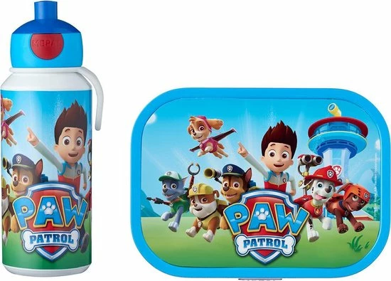 Mepal PAW Patrol - Broodtrommel Met Pop-up Drinkfles - 1.15l - Lunchset – Drinkfles - Voor Kinderen – Bento Box 1 Mepal PAW Patrol - Broodtrommel Met Pop-up Drinkfles - 1.15l - Lunchset – Drinkfles - Voor Kinderen – Bento Box