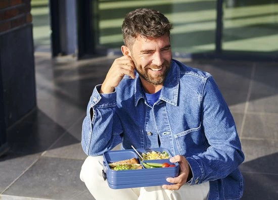 Mepal – Lunchbox Take A Break Large – Geschikt Voor 8 Boterhammen – Nordic Denim – Lunchbox Voor Volwassenen 4 Mepal – Lunchbox Take A Break Large – Geschikt Voor 8 Boterhammen – Nordic Denim – Lunchbox Voor Volwassenen - Afbeelding 4