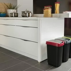 Rotho Twist Prullenbak- 50L - 60,2cm - Met Kanteldeksel - Zilver/Zwart 22 Rotho Twist Prullenbak- 50L - 60,2cm - Met Kanteldeksel - Zilver/Zwart -SolisVac Plus Shop 550x396 8