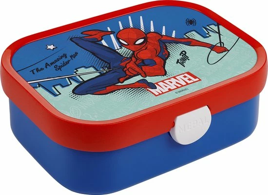 Mepal – Lunchset Campus (pu + Lb) – Pop-up Drinkfles En Broodtrommel Voor Kinderen – Spiderman – Bento Box – Lekvrij 3 Mepal – Lunchset Campus (pu + Lb) – Pop-up Drinkfles En Broodtrommel Voor Kinderen – Spiderman – Bento Box – Lekvrij - Afbeelding 3