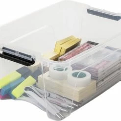 IRIS OHYAMA IRIS Topbox Opbergbox - 15L - 3 Stuks - Transparant/Zwart 9 IRIS OHYAMA IRIS Topbox Opbergbox - 15L - 3 Stuks - Transparant/Zwart -SolisVac Plus Shop 550x400 4