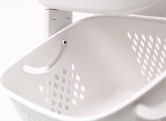 Sens Design Wassorteerder – Wasmand Met 3 Vakken - Op Wieltjes 14 Sens Design Wassorteerder – Wasmand Met 3 Vakken - Op Wieltjes - Afbeelding 14