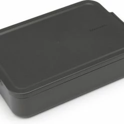 Brabantia Make & Take Bento Lunchbox - Large - Kunststof - Dark Grey 27 Brabantia Make & Take Bento Lunchbox - Large - Kunststof - Dark Grey -SolisVac Plus Shop 550x406 1