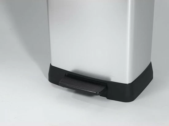 Curver Decobin Prullenbak - Rechthoekig - 50L - Metallic - Recycled Kunststof 16 Curver Decobin Prullenbak - Rechthoekig - 50L - Metallic - Recycled Kunststof - Afbeelding 16