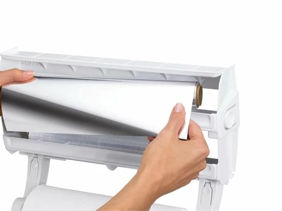 Leifheit Rollenhouder Parat - Wit 2 Leifheit Rollenhouder Parat - Wit - Afbeelding 2