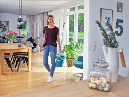 Leifheit Rotatie Clean Twist Disc Mop - Dweil Set Compleet - 6 L 6 Leifheit Rotatie Clean Twist Disc Mop - Dweil Set Compleet - 6 L - Afbeelding 6