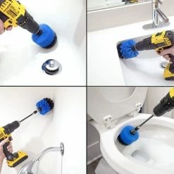 Merkloos 3 Delige Borstelset Voor Boormachine, Opzetstuk Voor Boormachine, Reinigingsborstels, Boorborstels -SolisVac Plus Shop 550x412 164