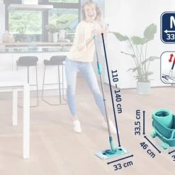 Leifheit Clean Twist M Vloerwisser Ergo Mobiel - Dweil Set Compleet Systeem Met Wieltjes - 33 Cm - 6 Liter 26 Leifheit Clean Twist M Vloerwisser Ergo Mobiel - Dweil Set Compleet Systeem Met Wieltjes - 33 Cm - 6 Liter -SolisVac Plus Shop 550x412 21