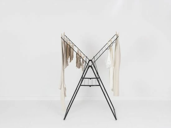 Brabantia HangOn Droogrek Inklapbaar - 20 Meter - Matt Black 12 Brabantia HangOn Droogrek Inklapbaar - 20 Meter - Matt Black - Afbeelding 12