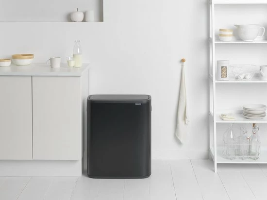 Brabantia Bo Touch Bin Prullenbak - 60 L - Matt Black 7 Brabantia Bo Touch Bin Prullenbak - 60 L - Matt Black - Afbeelding 7