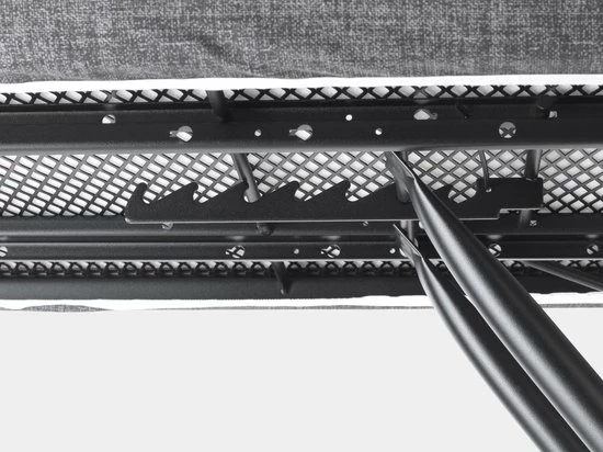 Brabantia Strijkplank C - Met Stoomunithouder - 124 X 45 Cm - Denim Black 8 Brabantia Strijkplank C - Met Stoomunithouder - 124 X 45 Cm - Denim Black - Afbeelding 8