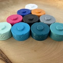 TasteDrops - Aroma Pod Case Houder - Te Gebruiken Voor Het Opbergen Van Air Up Pods - Oranje Met Logo - Geschikt Voor Air Up Drinkfles Pods - Magnetisch Stapelbaar -