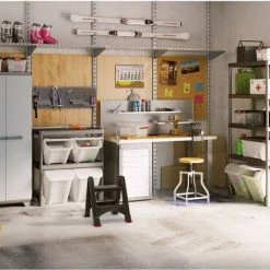 Curver Opstapje Inklapbaar (TUV) - 49,5x17,2x64cm - Antraciet/rood -SolisVac Plus Shop 550x414 5