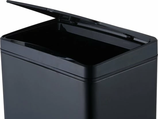 MOA Sensor Prullenbak - 50 Liter - RVS & Duurzaam ABS - Non-slip - Geruisloze Deksel - Vertraagd Sluiten Modus - Zwart - SB02B 9 MOA Sensor Prullenbak - 50 Liter - RVS & Duurzaam ABS - Non-slip - Geruisloze Deksel - Vertraagd Sluiten Modus - Zwart - SB02B - Afbeelding 9
