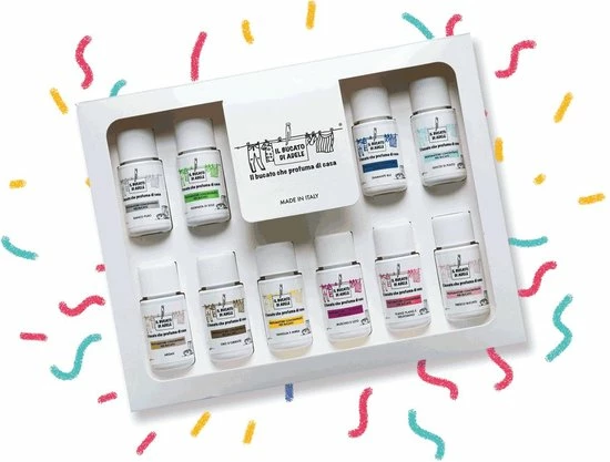 Il Bucato Di Adele Wasparfum Luxe Giftbox/proefpakket 10x20ml 4 Il Bucato Di Adele Wasparfum Luxe Giftbox/proefpakket 10x20ml - Afbeelding 4