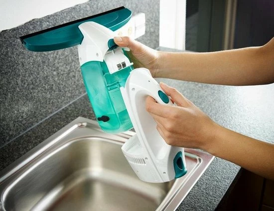 Leifheit Dry & Clean Ruitenreiniger Met Steel (43 Cm), Inwasser En Smalle Zuigmond (17 Cm) Click System 25 Leifheit Dry & Clean Ruitenreiniger Met Steel (43 Cm), Inwasser En Smalle Zuigmond (17 Cm) Click System - Afbeelding 25